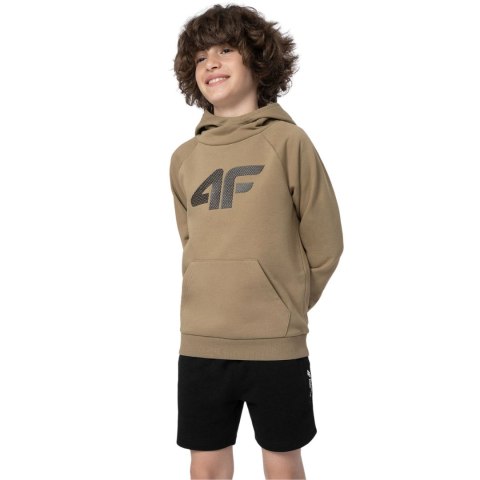 Bluza dla chłopca 4F beż 4FJSS23TSWSM220 83S 4F Bluza dla chłopca 4F beż 4FJSS23TSWSM220 83S 4F