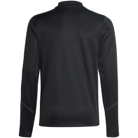 Bluza dla dzieci adidas Tiro 23 Club Training Top szaro-niebieska IC1582 Adidas Bluza dla dzieci adidas Tiro 23 Club Training Top szaro-niebieska IC1582 Adidas
