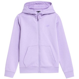 Bluza dla dziewczynki 4F jasny fiolet 4FJSS23TSWSF216 52S 4F