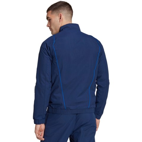 Bluza męska adidas Tiro 23 Competition Presentation granatowa HK8046 Adidas teamwear Bluza męska adidas Tiro 23 Competition Presentation granatowa HK8046 Adidas teamwear