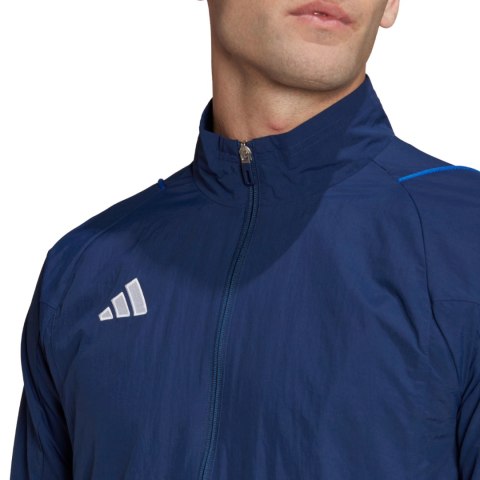 Bluza męska adidas Tiro 23 Competition Presentation granatowa HK8046 Adidas teamwear Bluza męska adidas Tiro 23 Competition Presentation granatowa HK8046 Adidas teamwear
