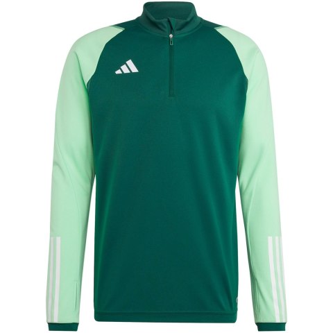 Bluza męska adidas Tiro 23 Competition Training Top zielona HU1308 Adidas teamwear Bluza męska adidas Tiro 23 Competition Training Top zielona HU1308 Adidas teamwear
