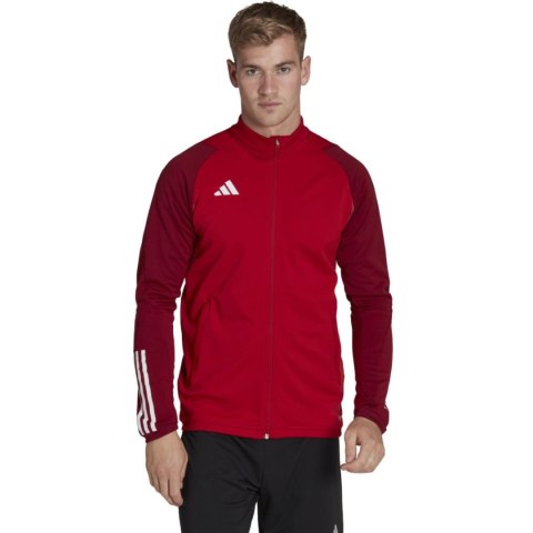 Bluza męska adidas Tiro 23 Competition Training czerwona HE5650 Adidas teamwear Bluza męska adidas Tiro 23 Competition Training czerwona HE5650 Adidas teamwear