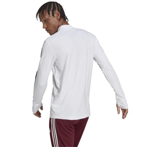 Bluza męska adidas Tiro 23 League Training Top biała IC7878 Adidas teamwear Bluza męska adidas Tiro 23 League Training Top biała IC7878 Adidas teamwear