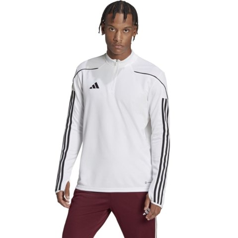 Bluza męska adidas Tiro 23 League Training Top biała IC7878 Adidas teamwear Bluza męska adidas Tiro 23 League Training Top biała IC7878 Adidas teamwear