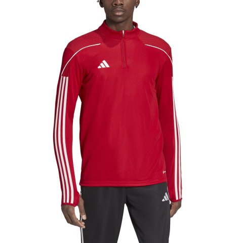 Bluza męska adidas Tiro 23 League Training Top czerwona HS0327 Adidas teamwear Bluza męska adidas Tiro 23 League Training Top czerwona HS0327 Adidas teamwear
