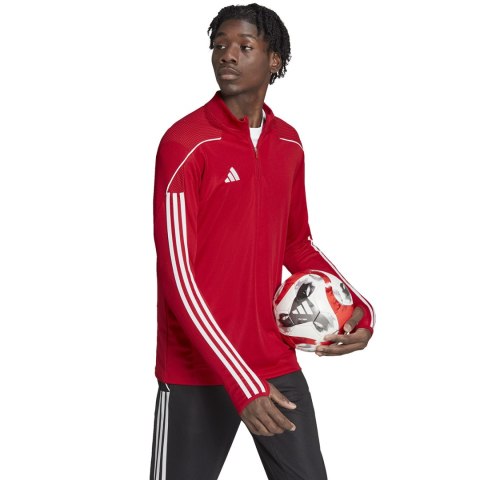 Bluza męska adidas Tiro 23 League Training Top czerwona HS0327 Adidas teamwear Bluza męska adidas Tiro 23 League Training Top czerwona HS0327 Adidas teamwear