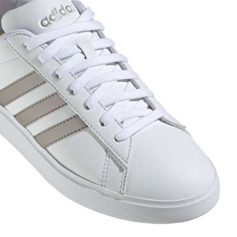 Buty damskie adidas Grand Court Cloudfoam Lifestyle Court Comfort białe GW9215 Adidas Buty damskie adidas Grand Court Cloudfoam Lifestyle Court Comfort białe GW9215 Adidas