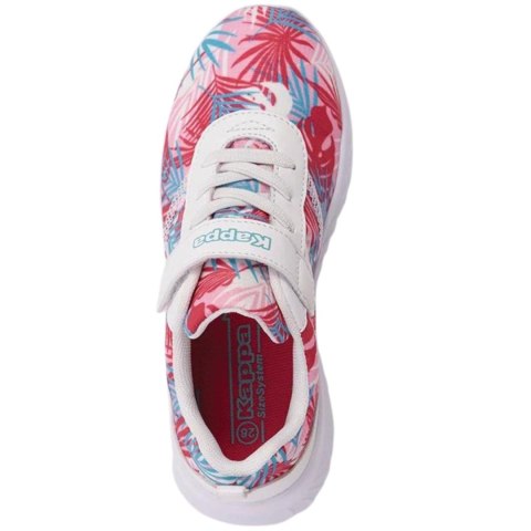 Buty dla dzieci Kappa SEC PA Kids biało-różowe 260955PAK 1022 Kappa Buty dla dzieci Kappa SEC PA Kids biało-różowe 260955PAK 1022 Kappa