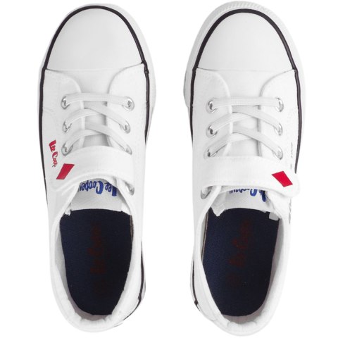 Buty dla dzieci Lee Cooper białe LCW-22-44-0804K Lee Cooper Buty dla dzieci Lee Cooper białe LCW-22-44-0804K Lee Cooper