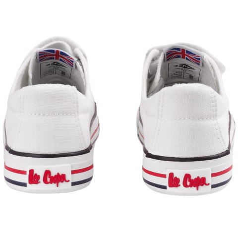 Buty dla dzieci Lee Cooper białe LCW-22-44-0804K Lee Cooper Buty dla dzieci Lee Cooper białe LCW-22-44-0804K Lee Cooper