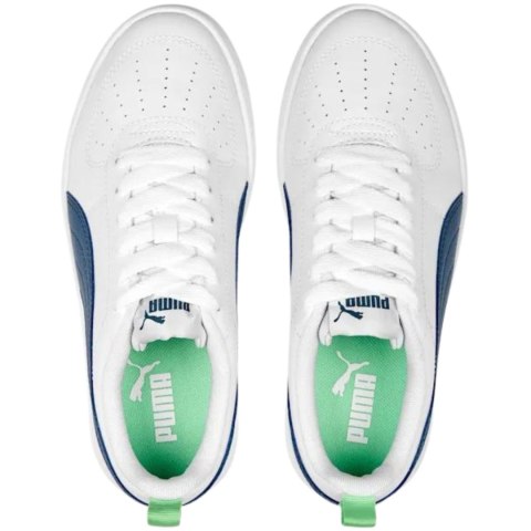 Buty dla dzieci Puma Rickie Jr biało-niebieskie 384311 14 Puma