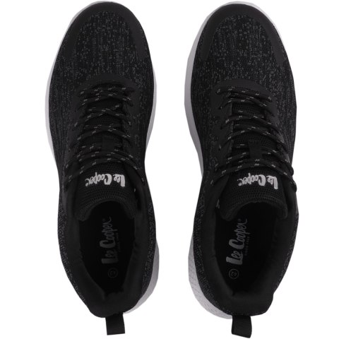 Buty męskie Lee Cooper czarno-szare LCW-22-32-1227M Lee Cooper Buty męskie Lee Cooper czarno-szare LCW-22-32-1227M Lee Cooper