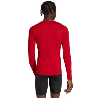 Koszulka męska adidas Techfit Aeroready Long Sleeve Tee czerwona HP0639 Adidas teamwear