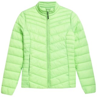 Kurtka damska puchowa 4F F094 zielona 4FSS23TDJAF094 41S 4F