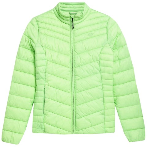 Kurtka damska puchowa 4F F094 zielona 4FSS23TDJAF094 41S 4F