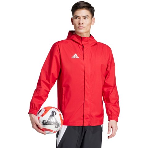 Kurtka męska adidas Entrada 22 All-Weather czerwona IK4009 Adidas teamwear
