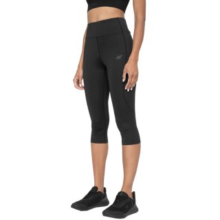 Legginsy damskie 4F FNK F076 głęboka czerń 4FSS23TFTIF076 20S 4F