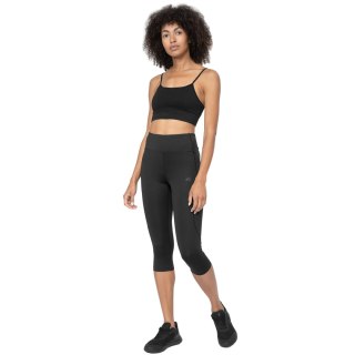 Legginsy damskie 4F FNK F076 głęboka czerń 4FSS23TFTIF076 20S 4F