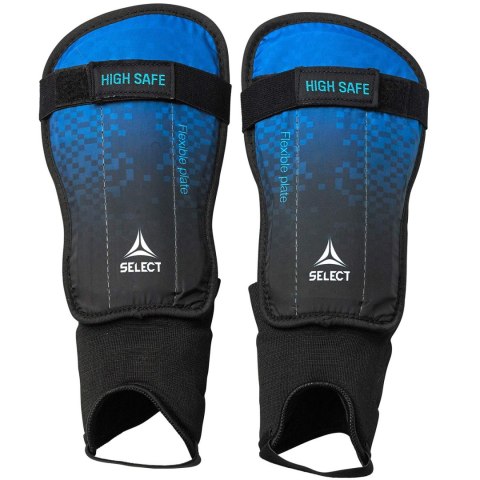 Ochraniacze piłkarskie Select High Safe czarno-niebieskie v23 17678 Select Ochraniacze piłkarskie Select High Safe czarno-niebieskie v23 17678 Select