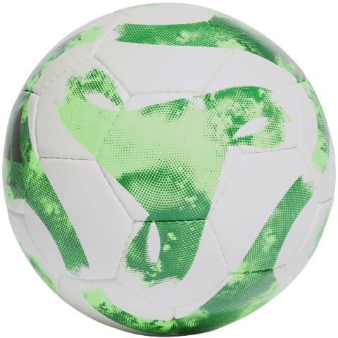 Piłka nożna adidas Tiro Match biało-zielona HT2421 Adidas teamwear Piłka nożna adidas Tiro Match biało-zielona HT2421 Adidas teamwear
