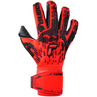 Rękawice bramkarskie Reusch Attrakt Freegel Fusion Goaliator czerwono-czarne 5370995 3333 Reusch