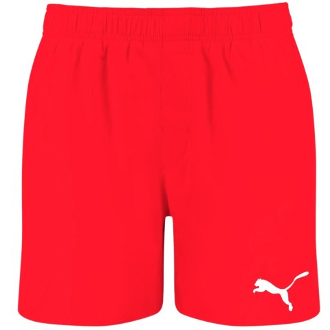 Spodenki kąpielowe męskie Puma Swim Medium Lenght 1P czerwone 935088 02 Puma Spodenki kąpielowe męskie Puma Swim Medium Lenght 1P czerwone 935088 02 Puma