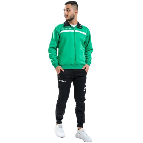 Dres Givova Tuta Givova One zielono-czarny TT012 1310 XL Givova