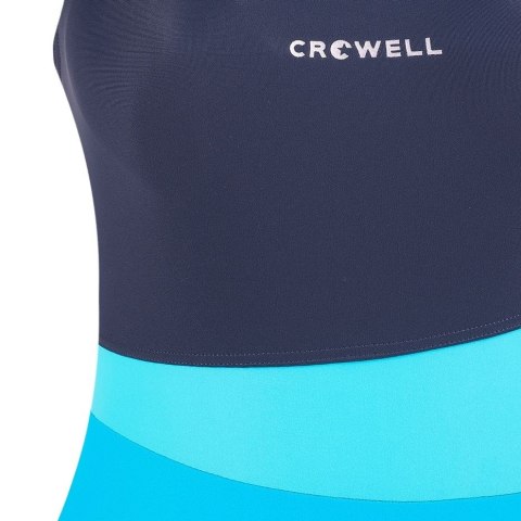 Kostium kąpielowy damski Crowell Lola kol.02 granatowo-niebieski 34 Crowell