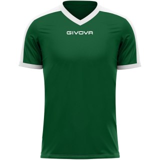 Koszulka Givova Revolution Interlock zielono-biała MAC04 1303 XS Givova