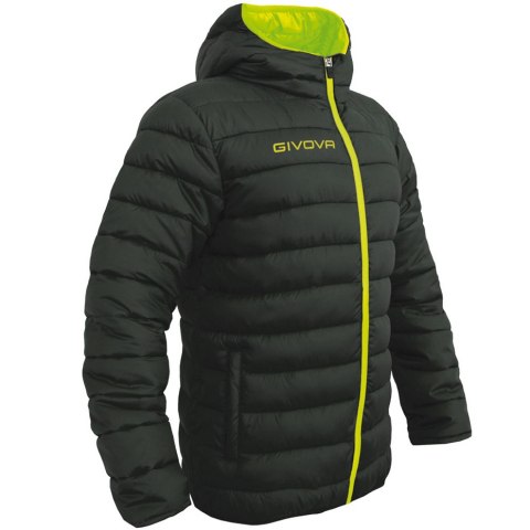 Kurtka Givova Olanda szaro-limonkowa fluo G013 2319 S Givova