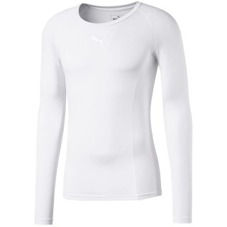 Koszulka męska Puma LIGA Baselayer Tee LS biała 655920 04 XL Puma