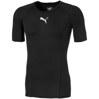 Koszulka męska Puma LIGA Baselayer Tee SS czarna 655918 03 L Puma