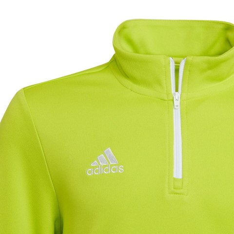 Bluza dla dzieci adidas Entrada 22 Training Top limonkowa HC5060 116cm Adidas teamwear