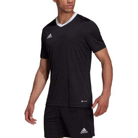 Koszulka męska adidas Entrada 22 Jersey czarna HE1573 2XL Adidas teamwear