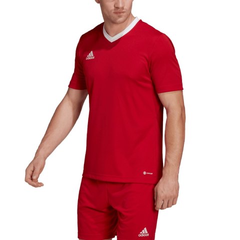 Koszulka męska adidas Entrada 22 Jersey czerwona H61736 S Adidas teamwear