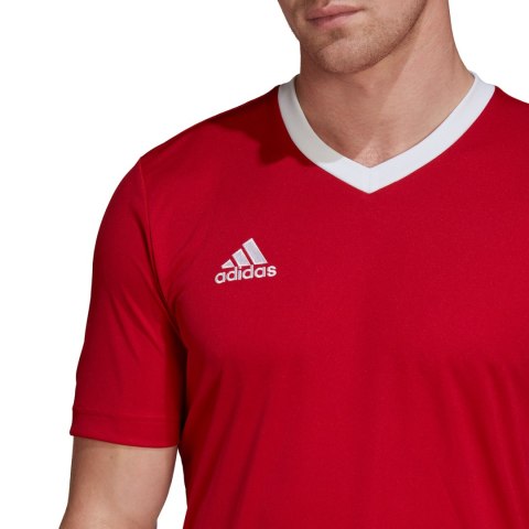 Koszulka męska adidas Entrada 22 Jersey czerwona H61736 S Adidas teamwear