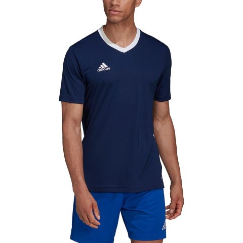 Koszulka męska adidas Entrada 22 Jersey granatowa HE1575 XL Adidas teamwear