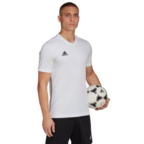 Koszulka męska adidas Entrada 22 Jersey biała HC5071 L Adidas teamwear