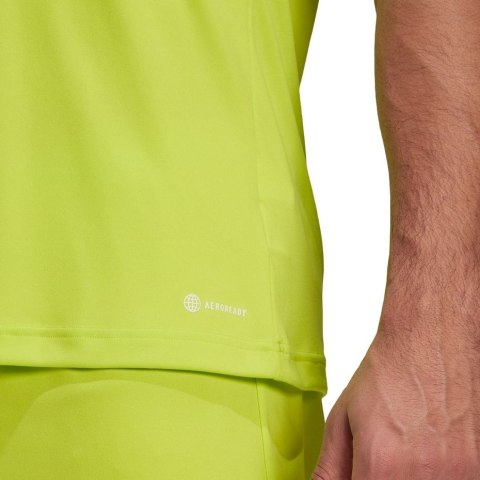 Koszulka męska adidas Entrada 22 Jersey limonkowa HC5077 XL Adidas teamwear