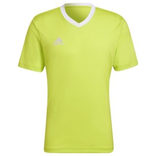 Koszulka męska adidas Entrada 22 Jersey limonkowa HC5077 L Adidas teamwear