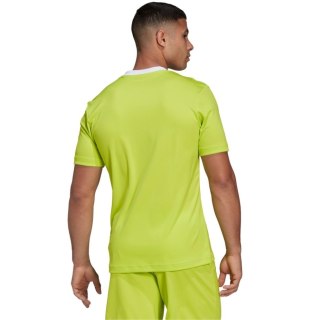 Koszulka męska adidas Entrada 22 Jersey limonkowa HC5077 L Adidas teamwear