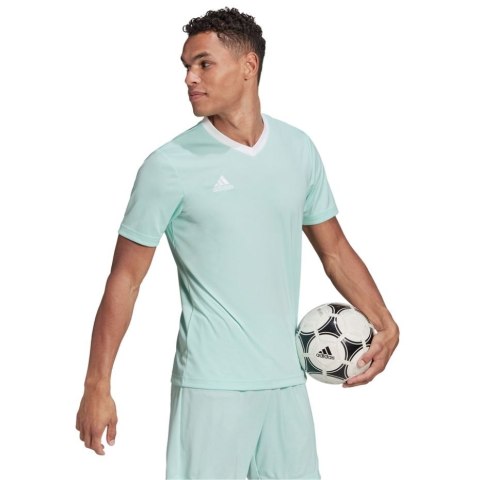 Koszulka męska adidas Entrada 22 Jersey miętowa HC5073 2XL Adidas teamwear
