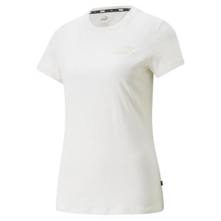 Koszulka damska Puma ESS+ Embroidery Tee kremowa 848331 99 S Puma