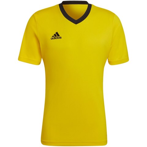 Koszulka męska adidas Entrada 22 Jersey żółta HI2122 L Adidas teamwear