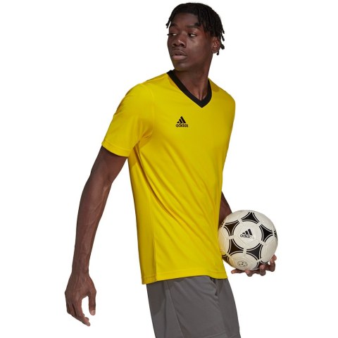 Koszulka męska adidas Entrada 22 Jersey żółta HI2122 XS Adidas teamwear