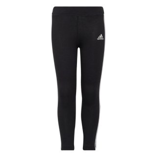 Legginsy dla dzieci adidas Essentials 3-Stripes Tights czarne H65800 110cm Adidas