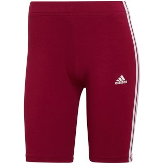 Spodenki damskie adidas W 3S BK SHO bordowe HD1801 XS Adidas