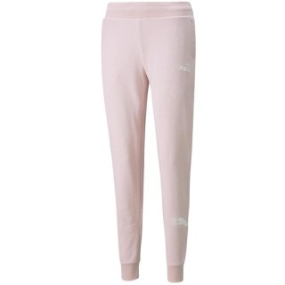 Spodnie damskie Puma Power Graphic Pants różowe 847115 16 M Puma