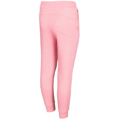 Spodnie dla dziewczynki 4F jasny róż melanż HJL22 JSPDD001 56M 152cm 4F